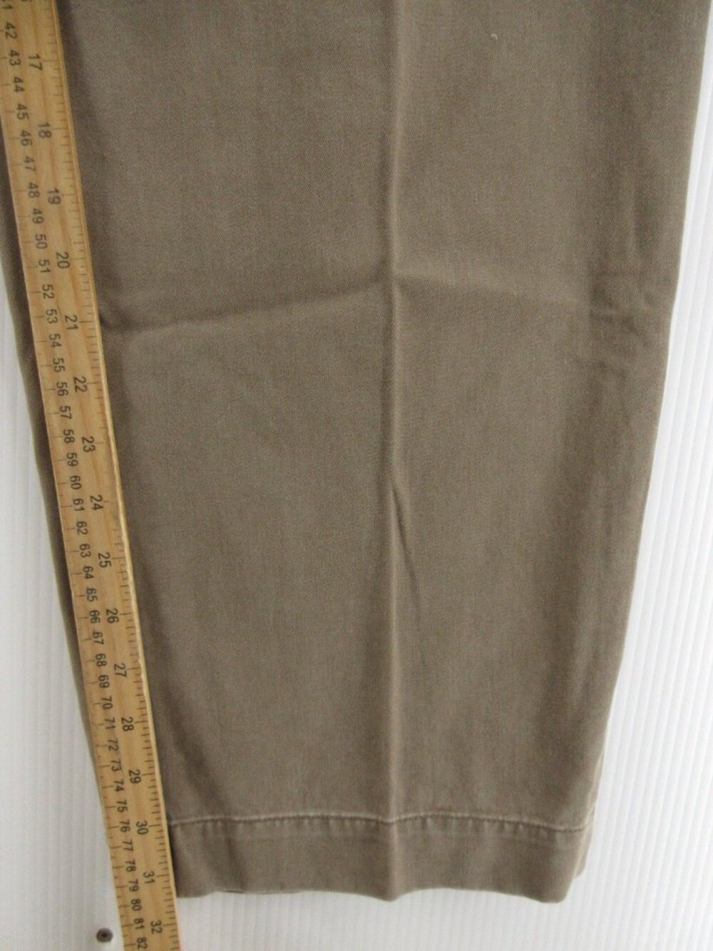 VTG Abercrombie & Fitch Pants 38X32 Chino Baggy 90s Pleated Trousers - Picture 6 of 11